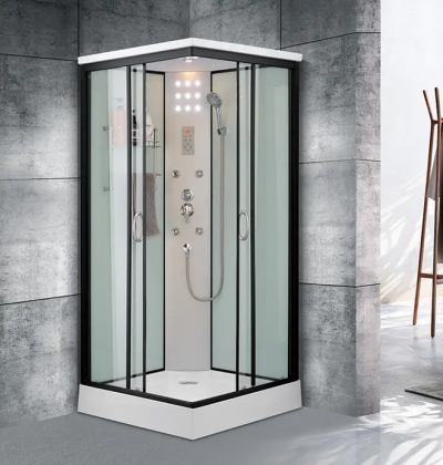 G6 Transparent glass square integral shower room